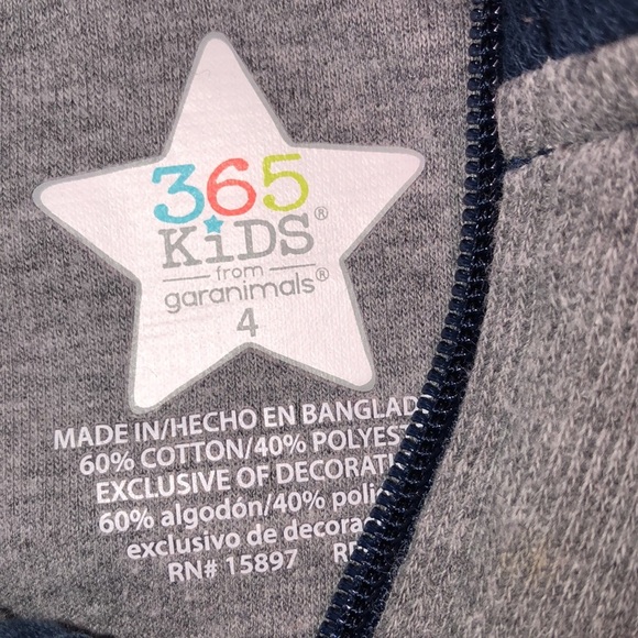 Garanimals size 4 boys grey dinosaur sweatshirt - Picture 5 of 5